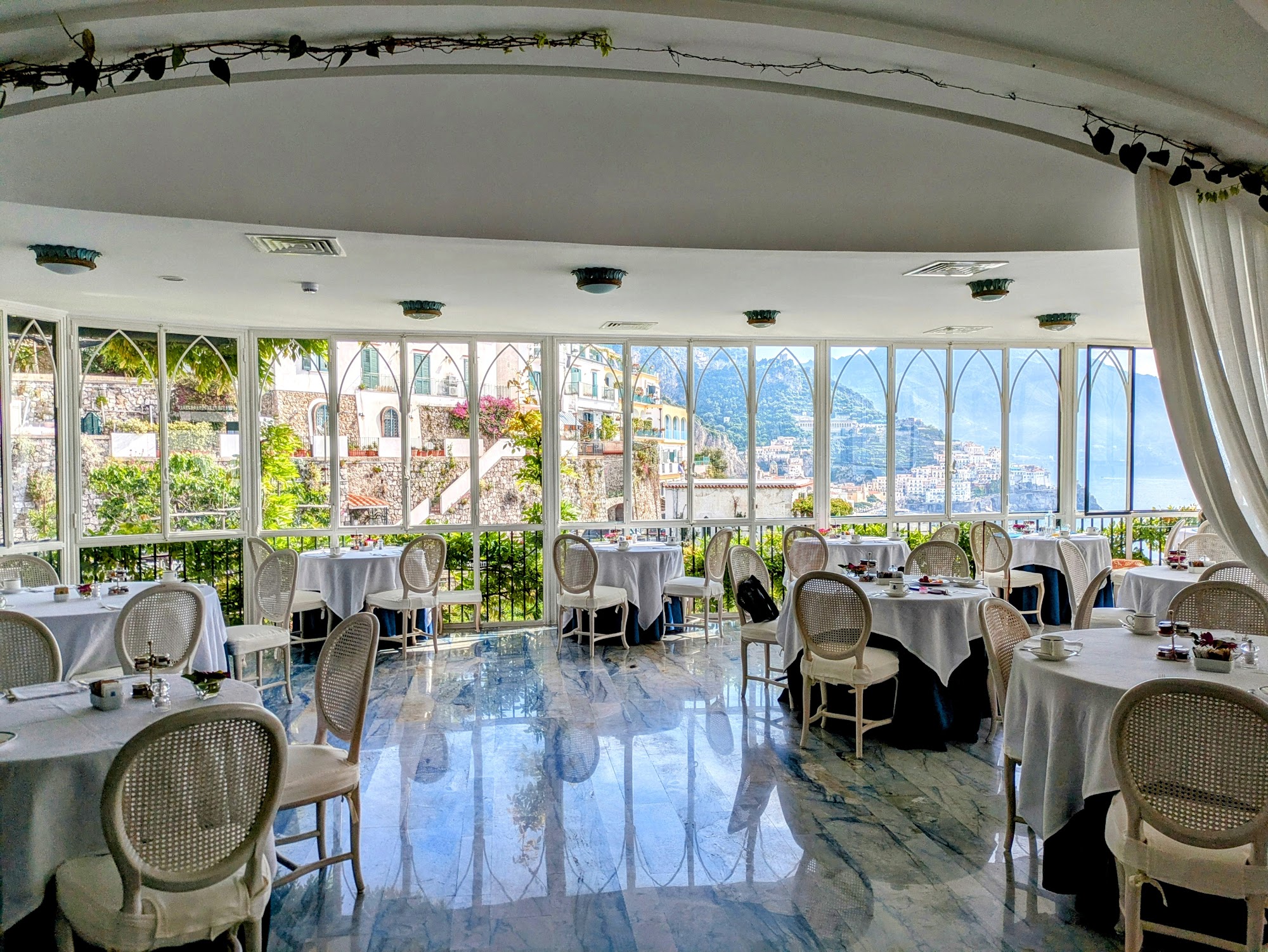 Il Glicine dell'Hotel Santa Caterina