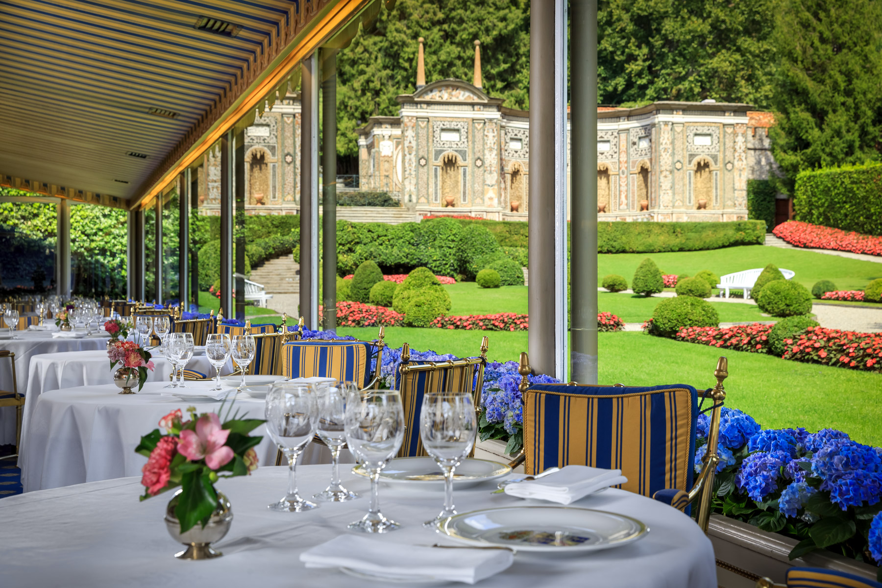 Veranda dell'Hotel Villa d'Este