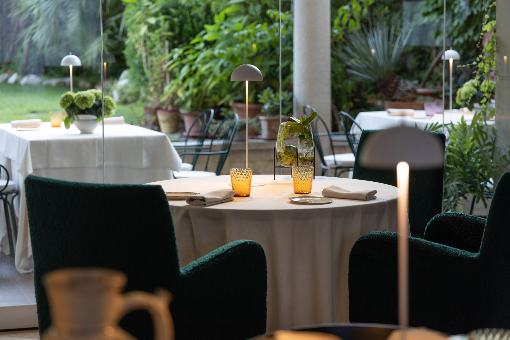 Regio Patio dell'Hotel Regina Adelaide